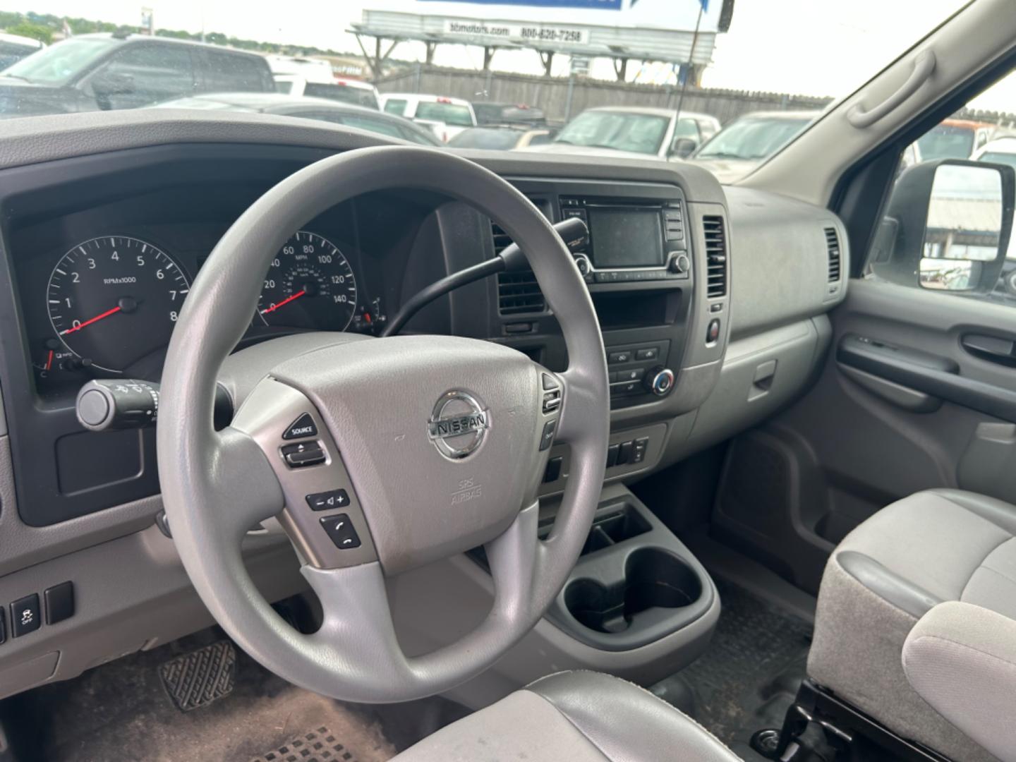 2018 White Nissan NV Cargo (1N6BF0KM6JN) with an 4.0L V6 F DOHC 24V engine, Automatic transmission, located at 1687 Business 35 S, New Braunfels, TX, 78130, (830) 625-7159, 29.655487, -98.051491 - Photo#11